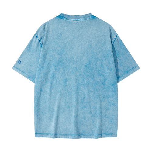 BLUE WINTER SNOW WASH TEE