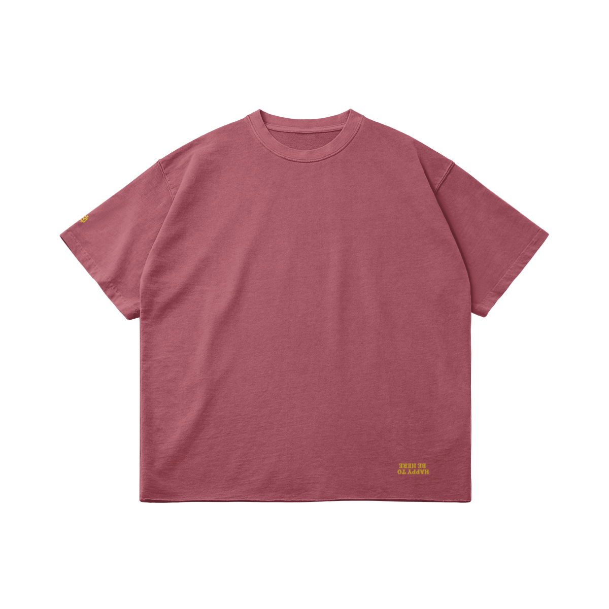 RAW FADE HEM TEE M.O.G