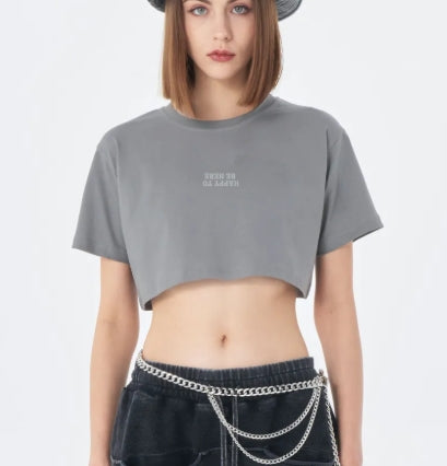 FOGLINE CROP TEE H.I.P.S.