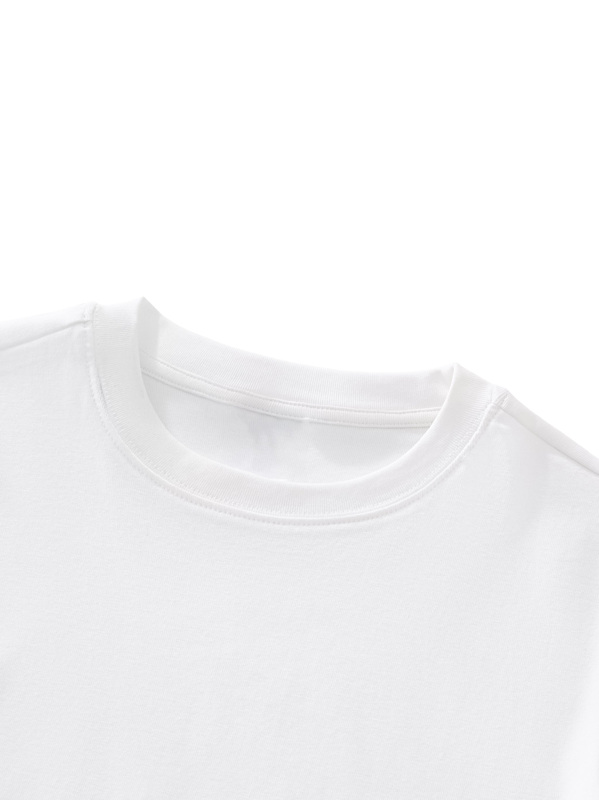 Essential Bodycon Crewneck T-Shirt